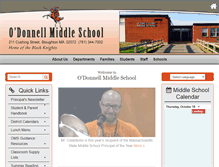 Tablet Screenshot of oms.stoughtonschools.org