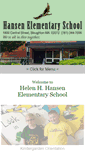 Mobile Screenshot of hansen.stoughtonschools.org